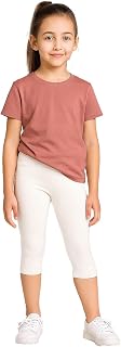 CHARM N CHERISH Girls Cotton 3/4th Leggings Pack of 1 Price In India