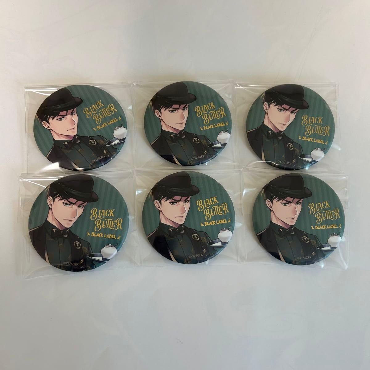 Amazon.co.jp: 黒執事 Black Label 缶バッジ Cafe & Shop Edition