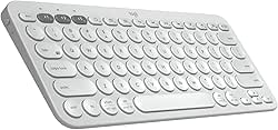 Logitech K380 Pebble Wireless Multi-Device Keyboard for Apple iOS, Apple