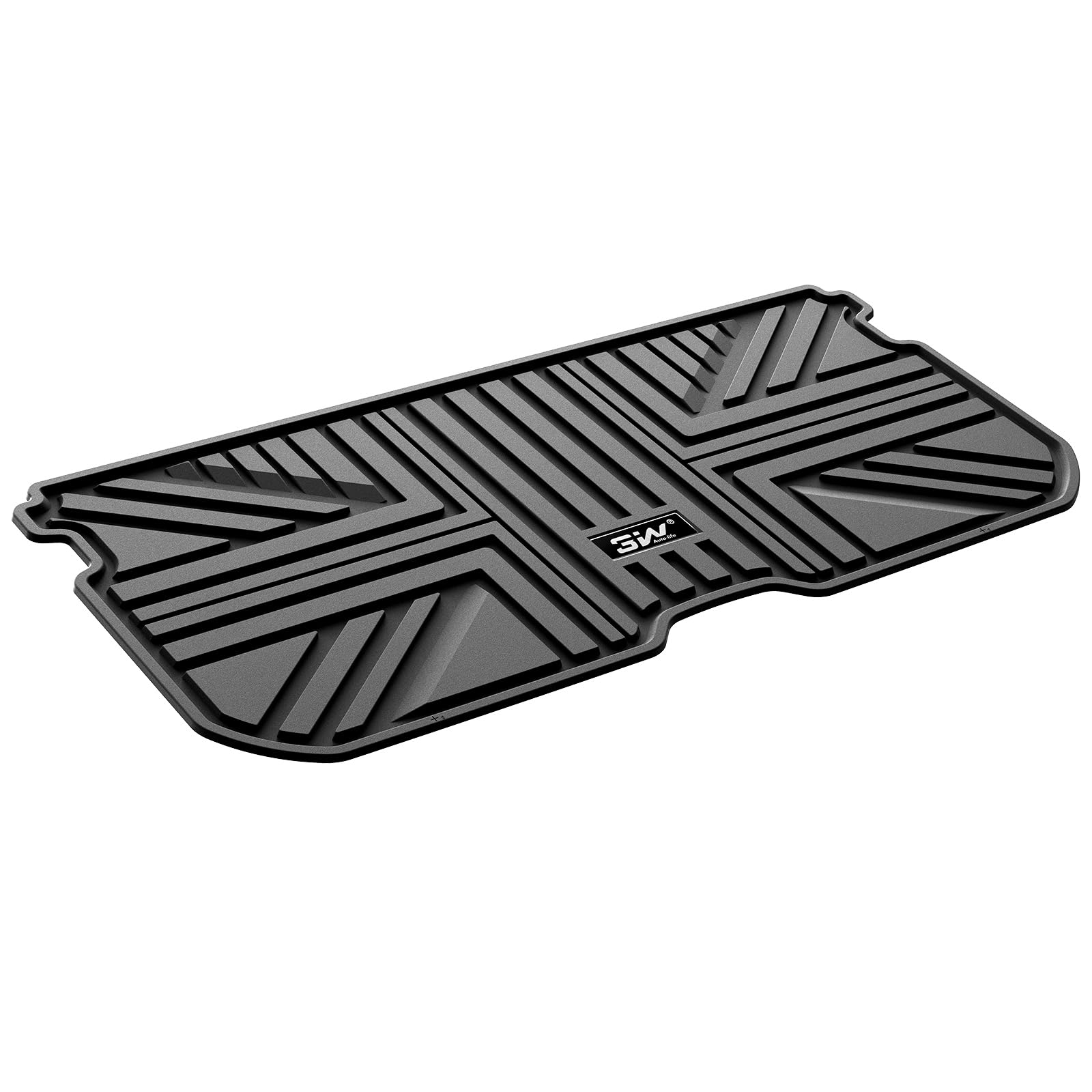 3W Tappetino per Bagagliaio per Mini Hatch 3-Porte F56 2014-2024, Impermeabile Tappeto bagagliaio Posteriore Protezione in TPE, Vasca Baule per Mini Hatch