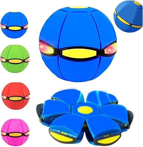 Bola mágica brillante con 6 colores y 2 modos, bola de luz sensorial para juego interactivo, fiestas y actividades al aire libre en interiores