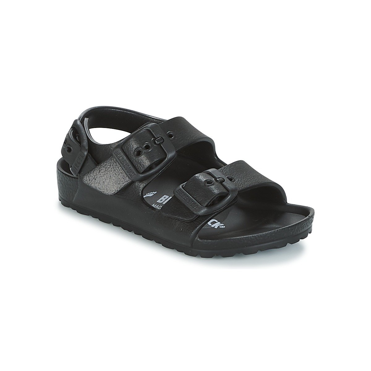 Birkenstock Unisex Black Milano Eva Sandals In  Size 31 Kids