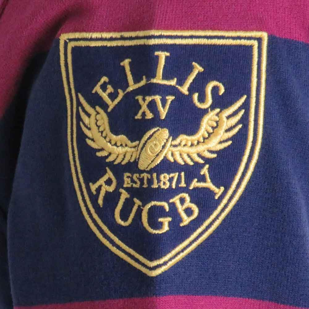 Vintage Rugby Koszula Ellis Rugby Old Boys Fioletowy/Granatowy
