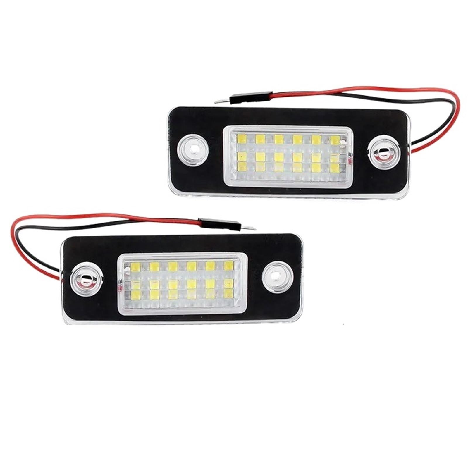 Luz matrícula LED blanca trasera coche para A8 D3 2002-2010 4E0943021 juego de 2 piezas
