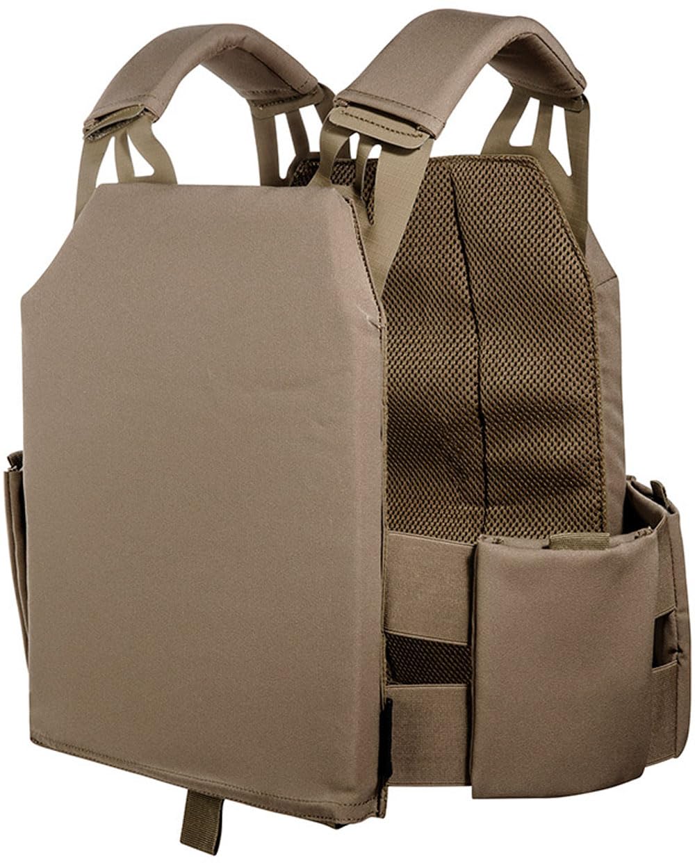 Tasmanian Tiger TT Plate Carrier LP MKII Leichter, flacher Plattenträger, Unterzieh-Träger mit abnehmbaren Seitentaschen