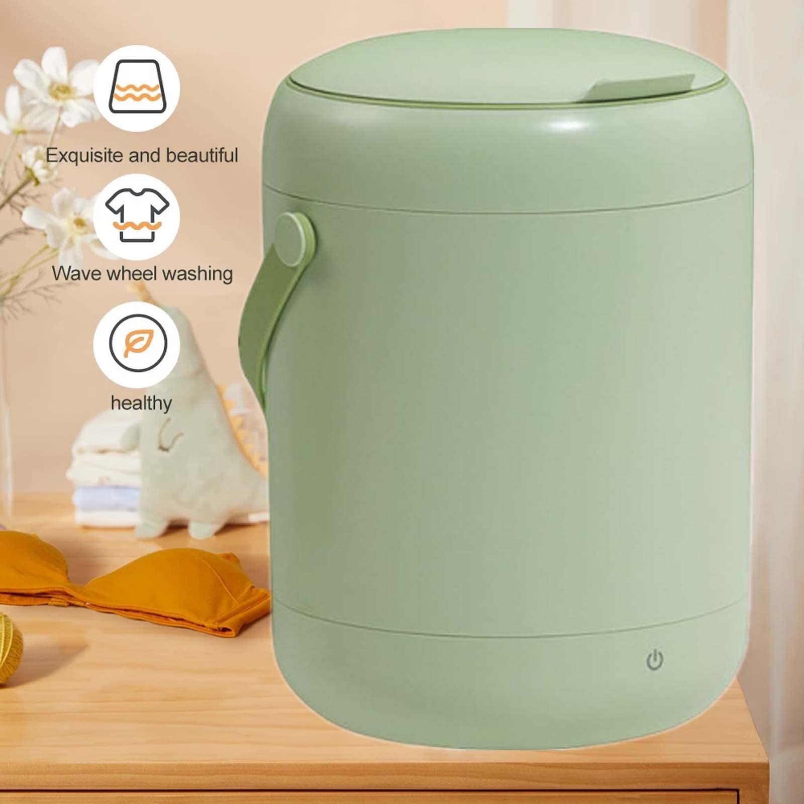 Kompaktowa mini pralka 2,8L - pralka pralnia o niskiej wysokiej wydajności, idealna do mieszkań, akademików i małych przestrzeni