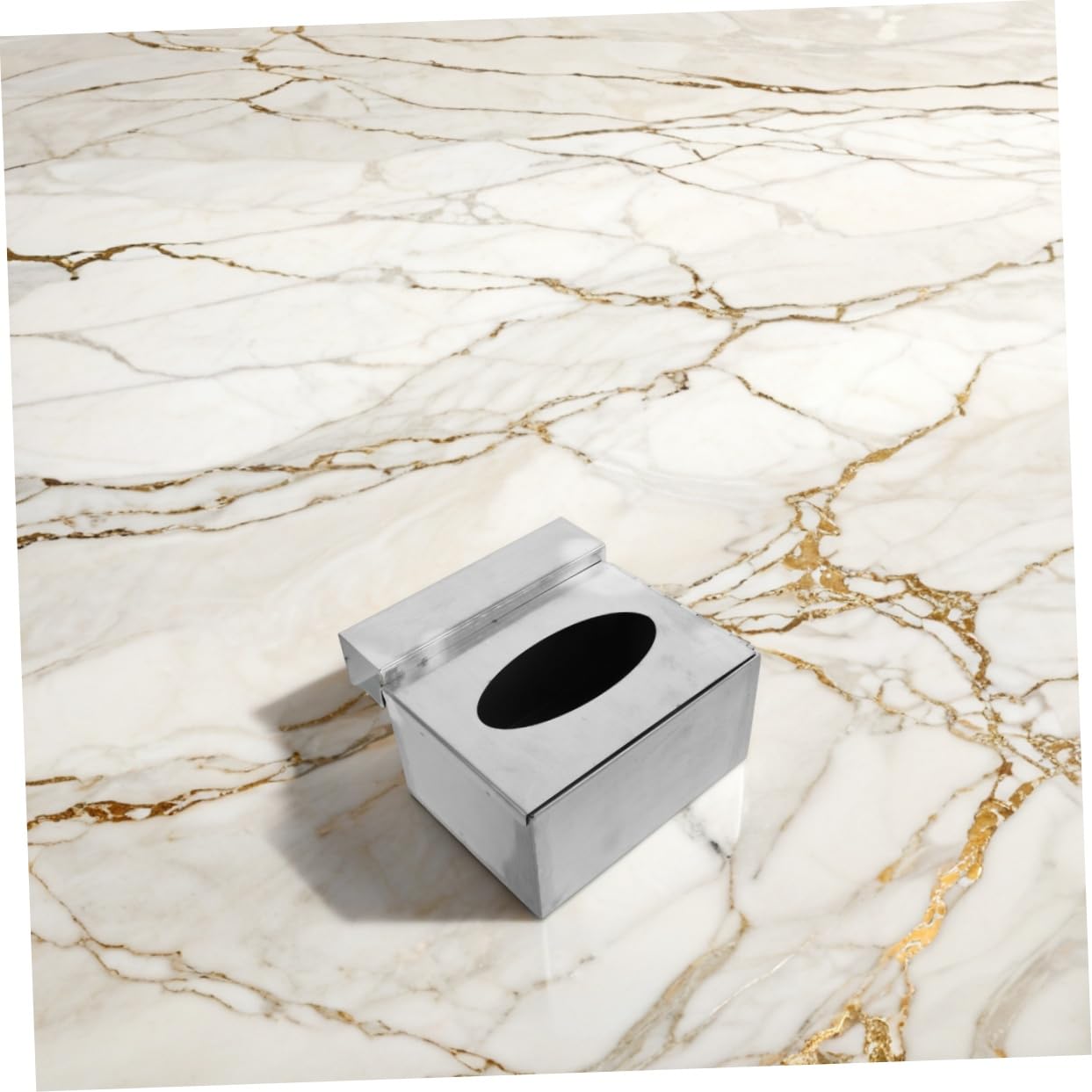 ULTECHNOVO Porta Guanti da Parete in Acciaio Inossidabile Argento Design Montato a Muro, Contenitore per Guanti per Laboratori e Cucina, Organizzatore Conveniente e Resistente