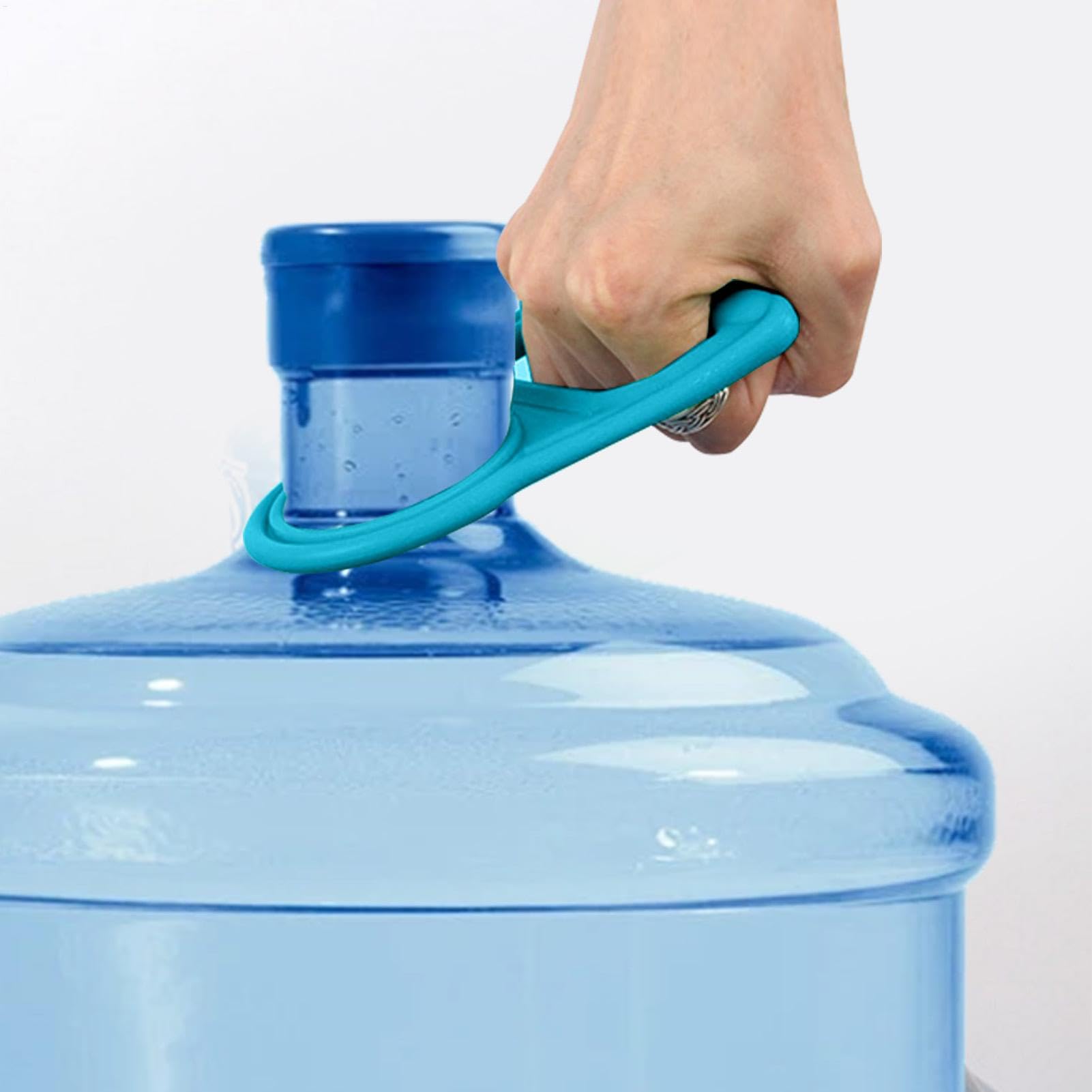 Mango ergonómico para botella de agua de 5 galones - elevación portátil para botellas de agua | Mango de con almohada cómoda, soporte antideslizante para transporte de agua potable