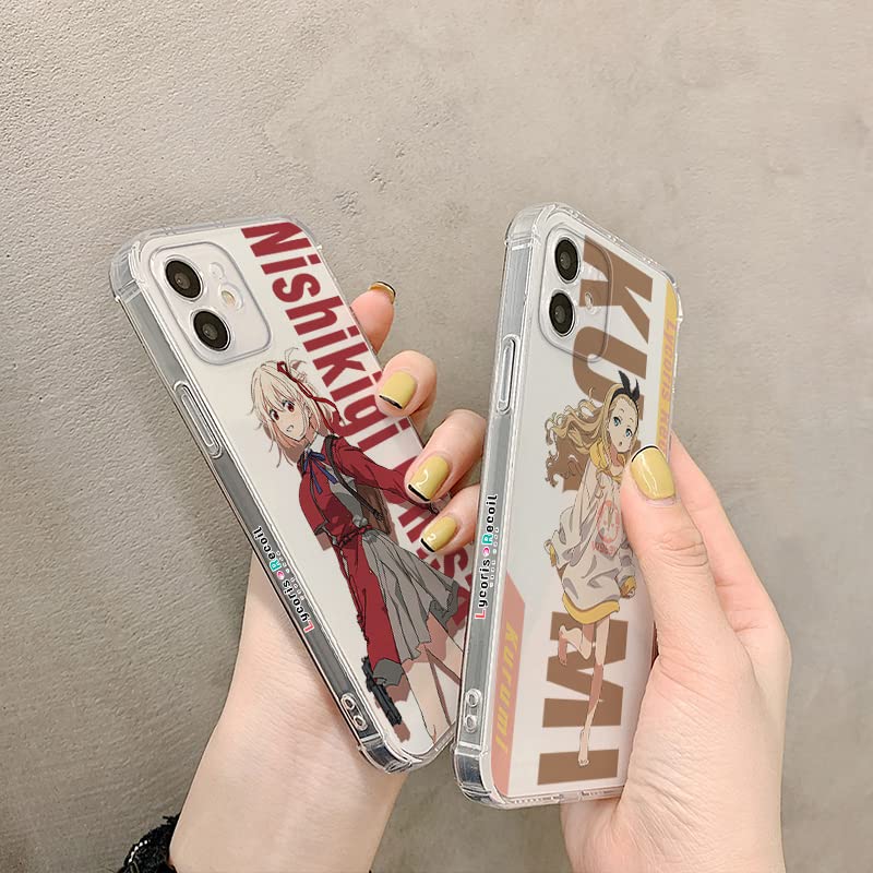 Amazon.co.jp: MOFASHI リコリス・リコイル スマホケース iPhone 14