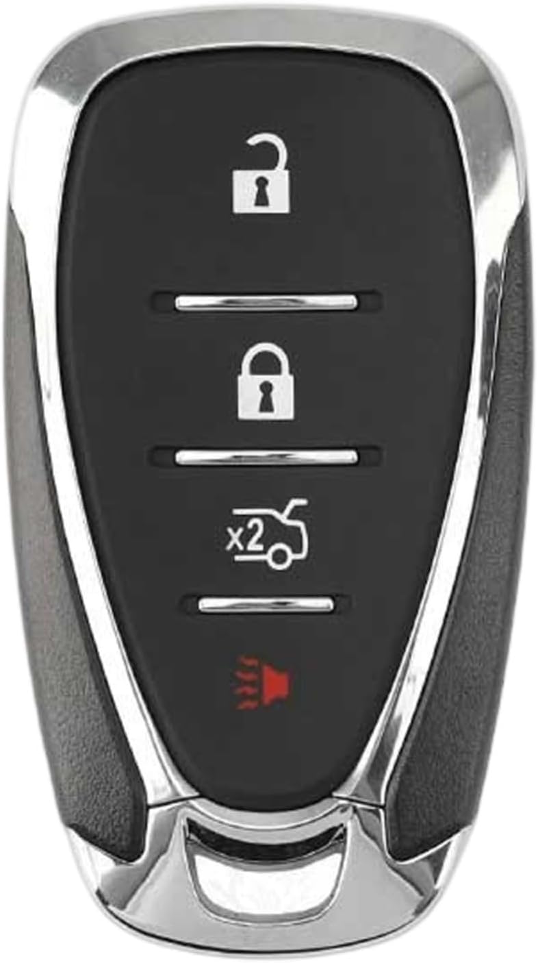 Replacement Remote Control Key Case, key fobs For Chevrolet Camaro Malibu 2021 2024, Compatible With OEM Part 13522891, Battery Pre Installed(1 pc)