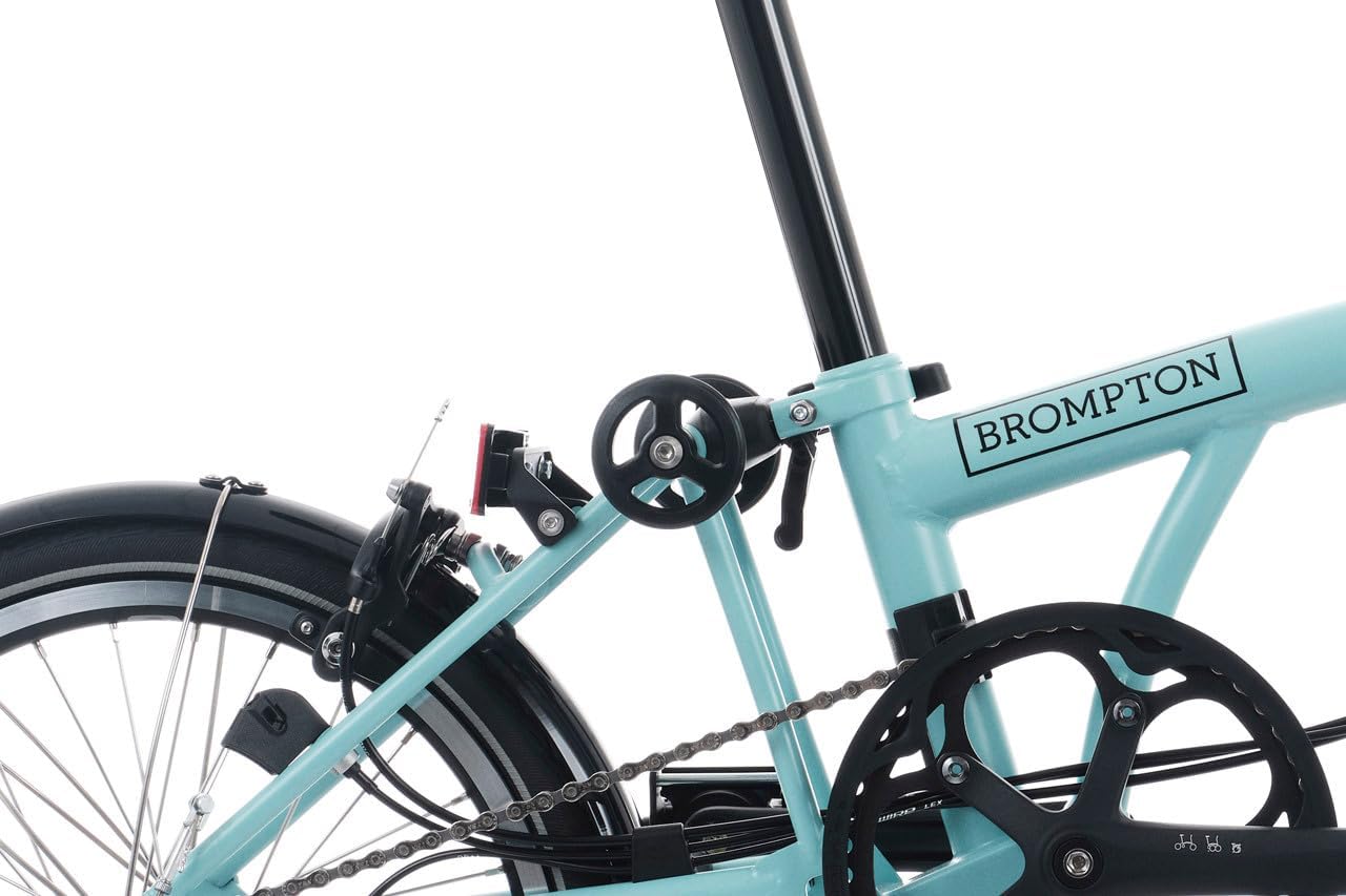 Brompton Folding Commuter Bike C Line 12-Speed | Compact, Lightweight, Urban Bike for Adults