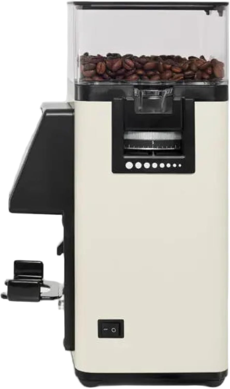 Rancilio Stile OD On-Demand Touchscreen Espresso Grinder | 58mm Steel Flat Burr | 300g Hopper | (White)