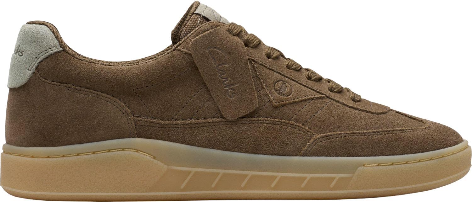 Clarks - Mens Craft Rally Ace Shoes, Color Khaki Combi, Size: 11.5 M US