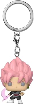 Funko Pop! Keychain Dragon Ball Super - Super Saiyan Rose Goku Black with Scythe