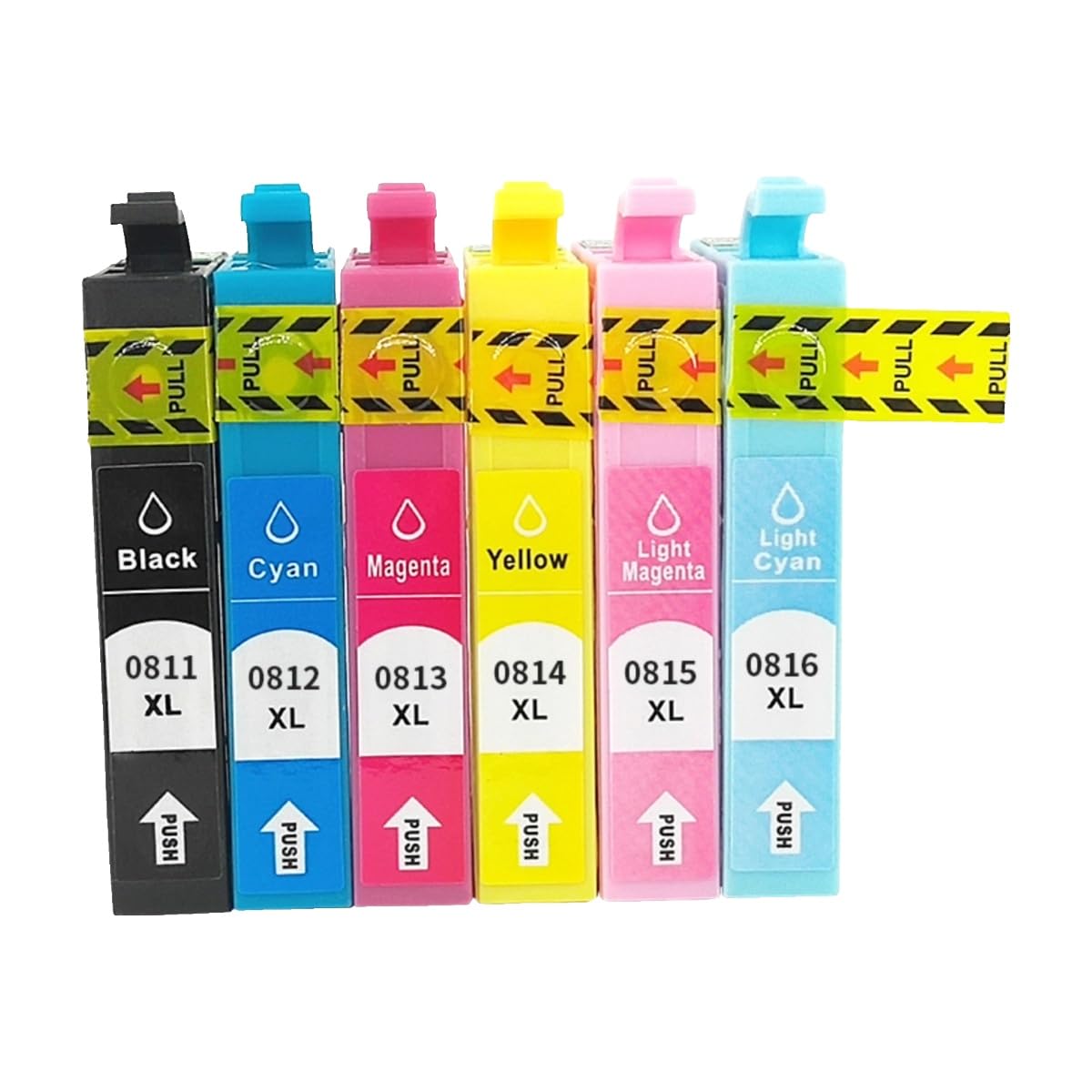 Cartouche jaune 81N T0814N pour éviter les bavures - 2