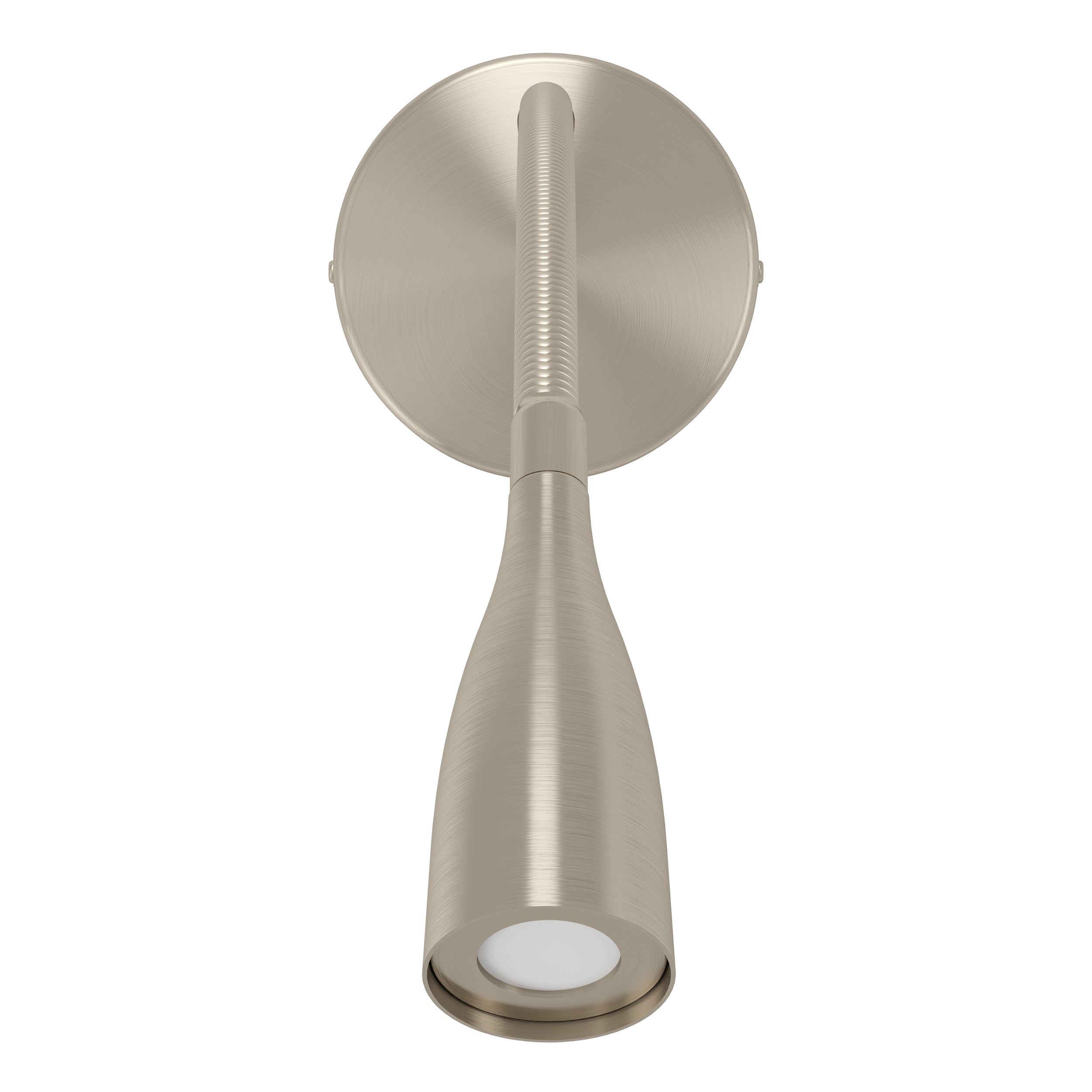 EGLO Applique murale intérieure LED Olivandino, fonction de charge USB | lampe de lecture avec bras articulé, luminaire pour salon et chambre, spot orientable en métal argenté, blanc chaud