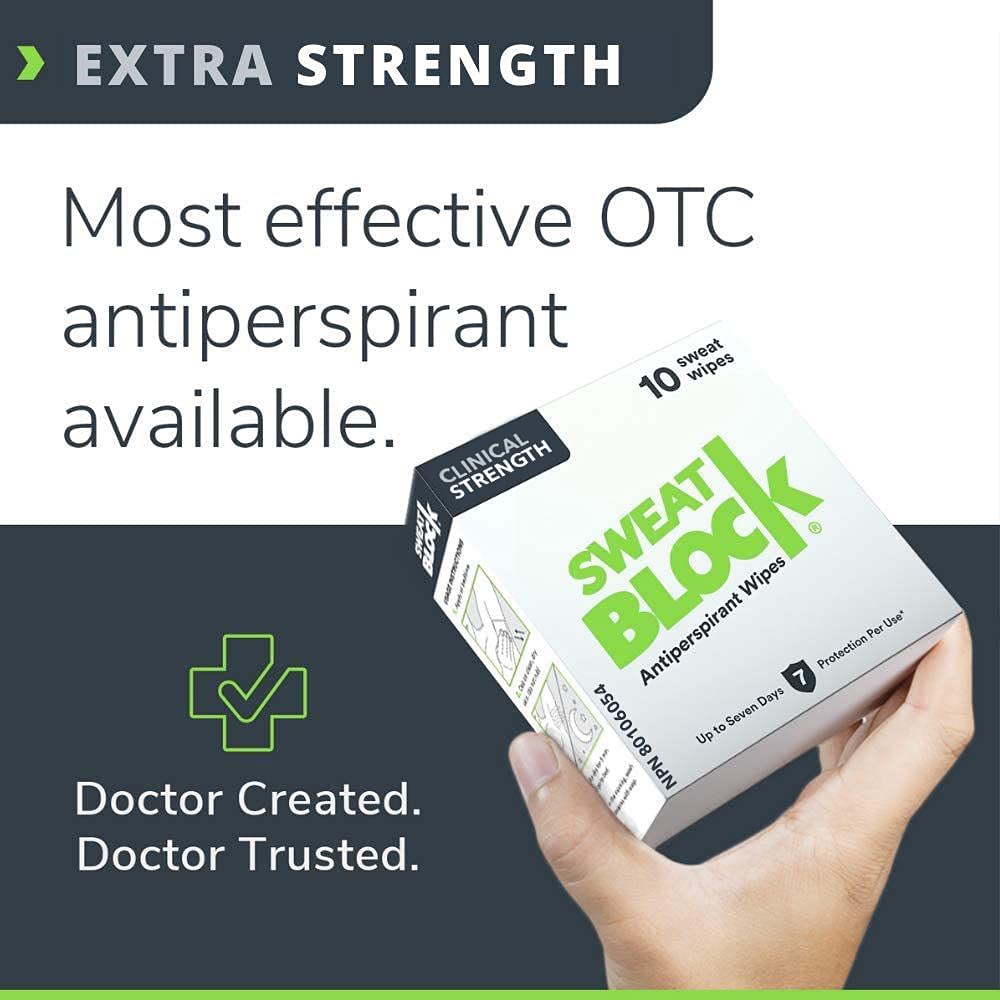 SWEATBLOCK Antiperspirant Clinical Strength Hyperhidrosis