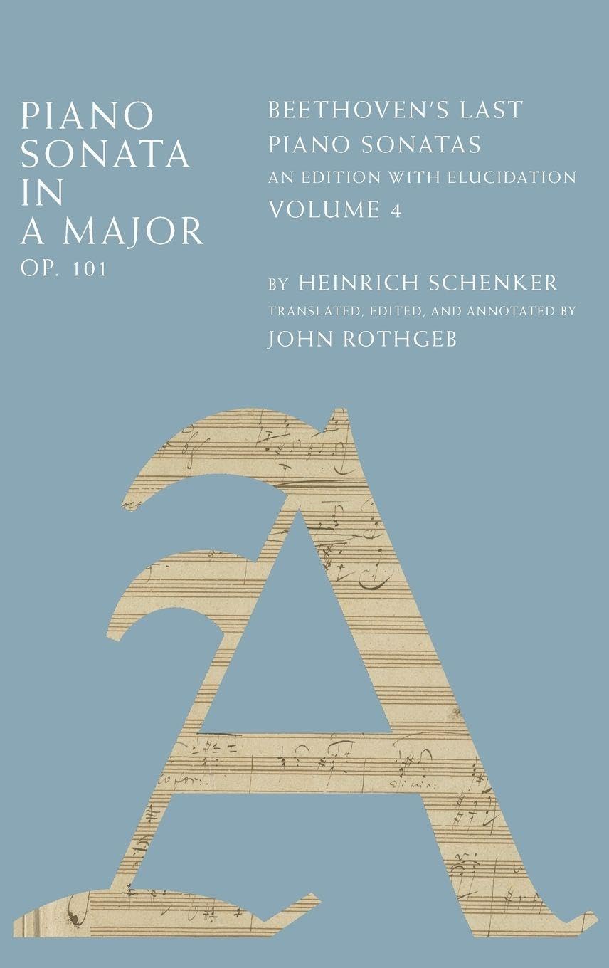 Piano Sonata in A Major Op 101 Beethoven pour vos moments au piano