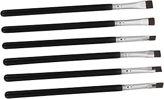 6 unids cepillo plano para cejas maquillaje s...