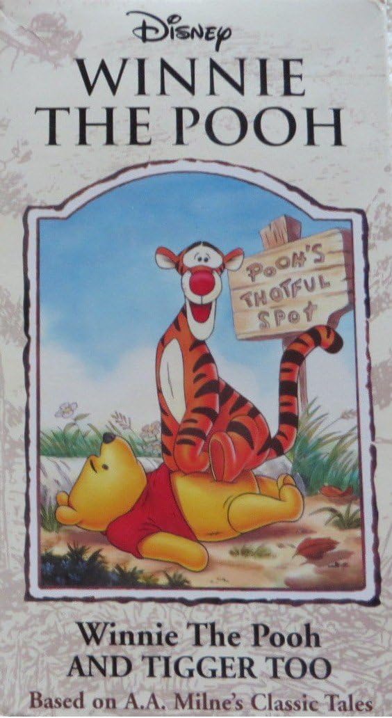 Winnie the Pooh and Tigger Too VHS