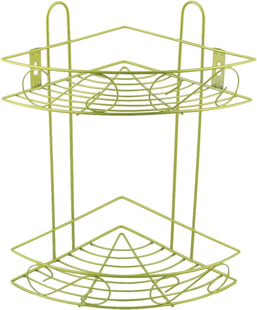 uxcell Bathroom Wall Mount Shower Storage Rack Organizer