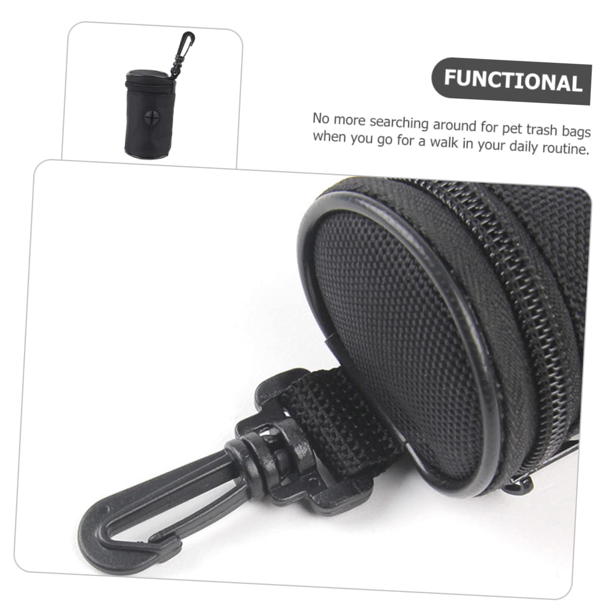 Didiseaon 4piezas Porta Bolsas De Excremento Para Dispensador Portátil De Bolsas De Caca Para Soporte Práctico Para Caminatas y Paseos