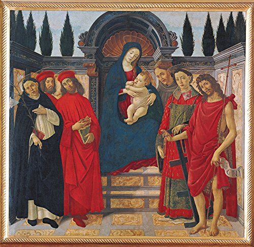 Madonna With Saints (Altarpiece Of Trebbio) Poster...