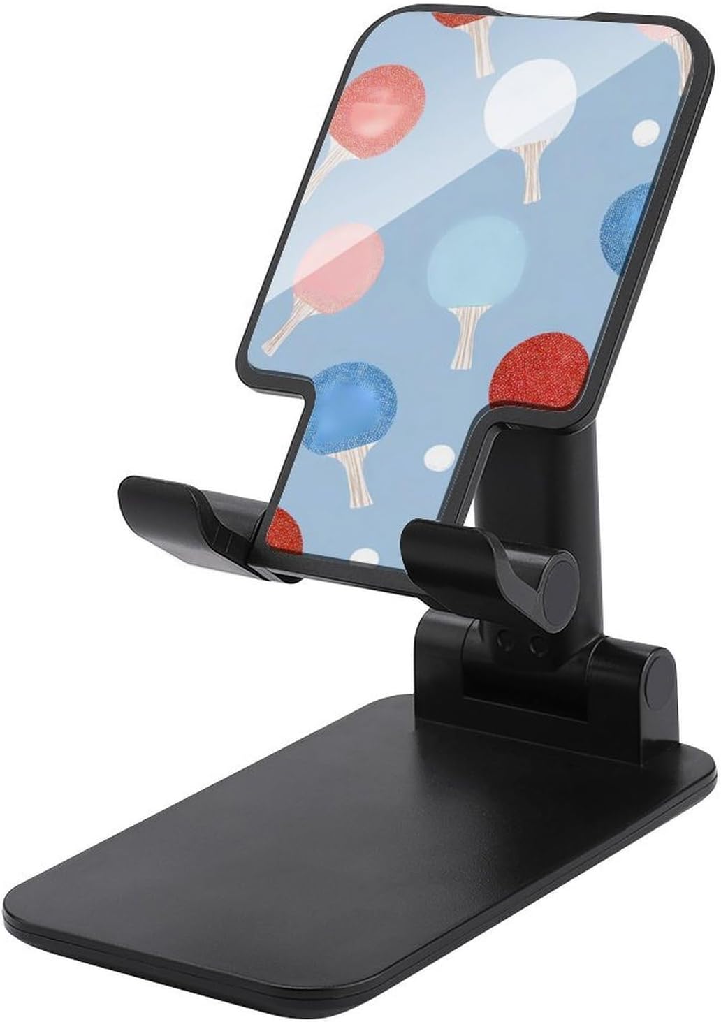 Ping Pong Paddle Cell Phone Stand for Desk Phone Holder Mount