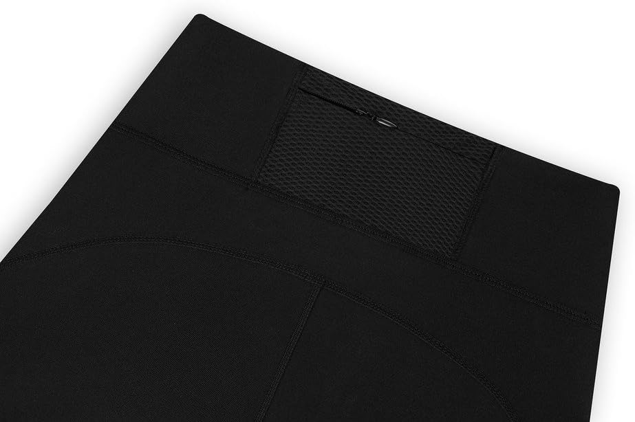 TCA Women’s Hex Breathable Mesh Running Tight with Zip Pocket - Black, XS