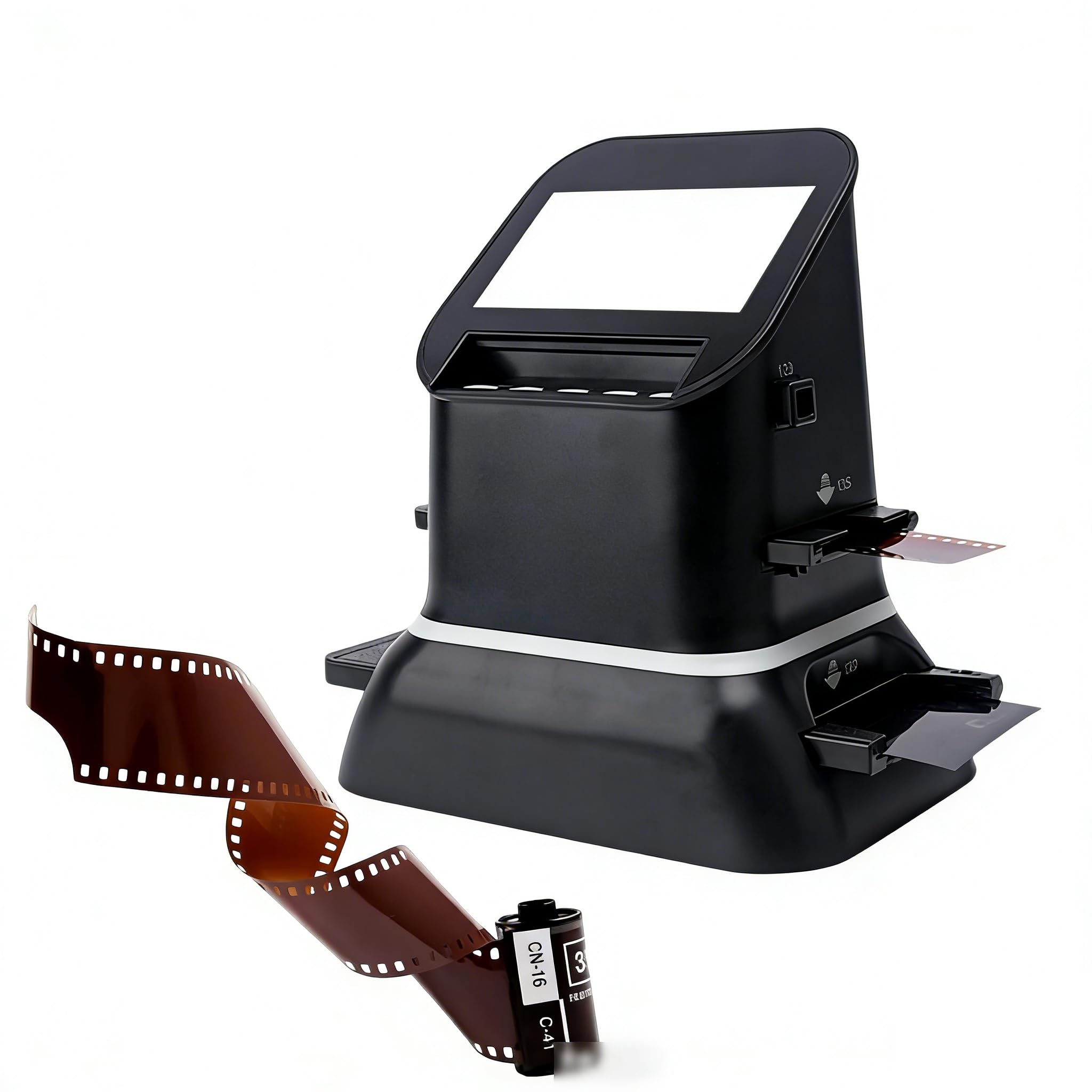 Scanner per Pellicole Digitali,Convertitore Foto Ad Alta Risoluzione,22 MP 120 Microfilm,Supporta Formati 120 35mm 127,Schermo LCD,Doppia Alimentazione