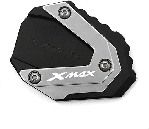 CNC aluminio for Yamaha XMAX300 XMAX125 XMAX250 Xmax 300 125 250 2017-2021 2022 Motorcycle Kickstand Pad Side Stand Plate Column Auxiliary (Color K
