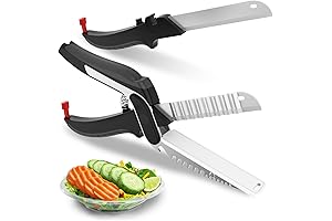 Premium Kitchen Scissors with Cutting Board for Efficient Kitchen Tasks