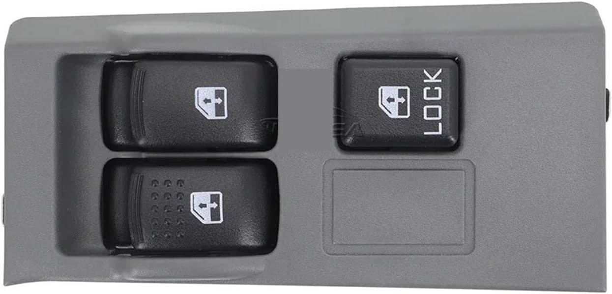 12V/24V Compatible with 1996 Mitsubishi Fuso Canter FB511 5-Speed Truck Auto Master Power Window Switch Control Button Left Hand Driver(24V)