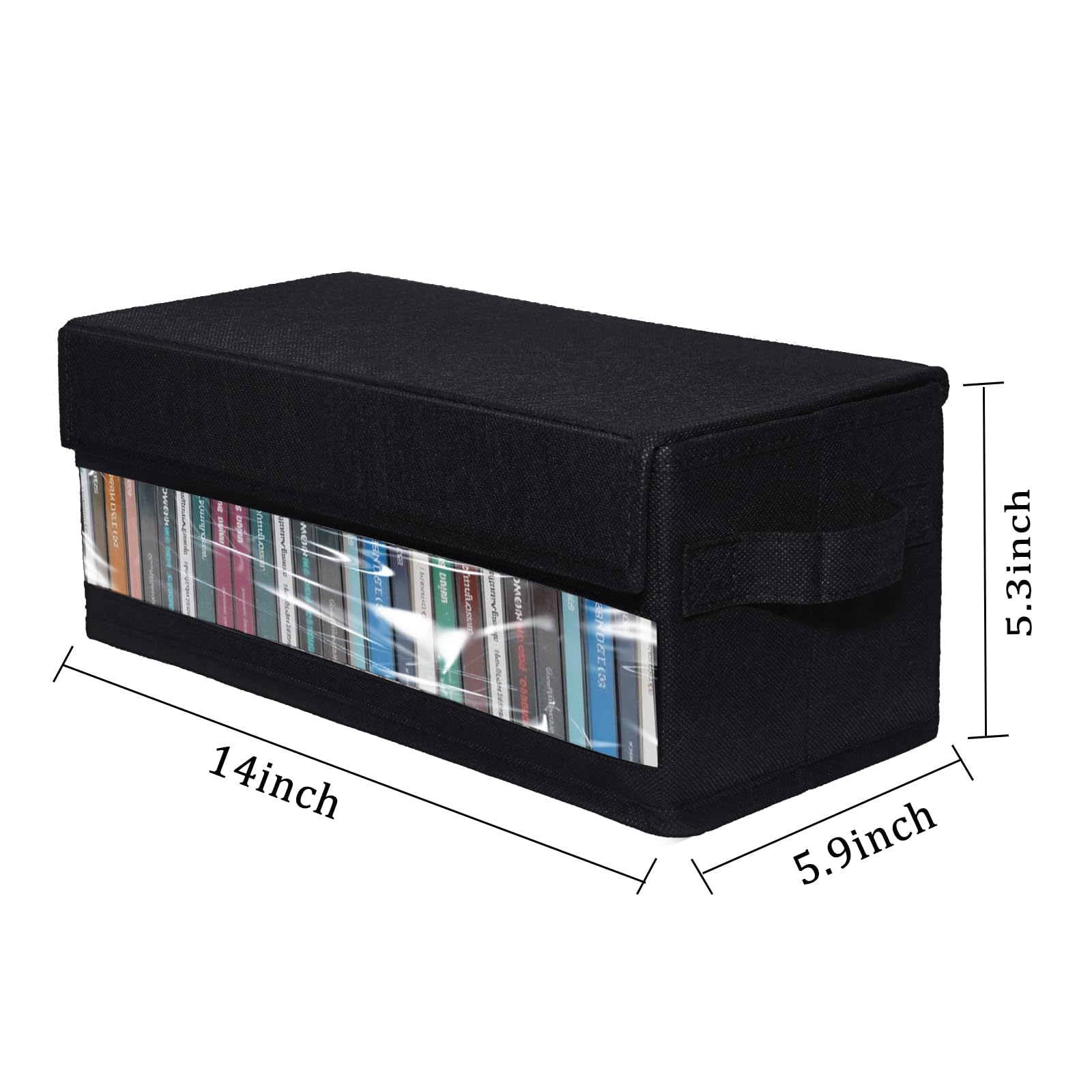 CCidea CD Storage Boxes - Pack of 2 CD Cases - 14