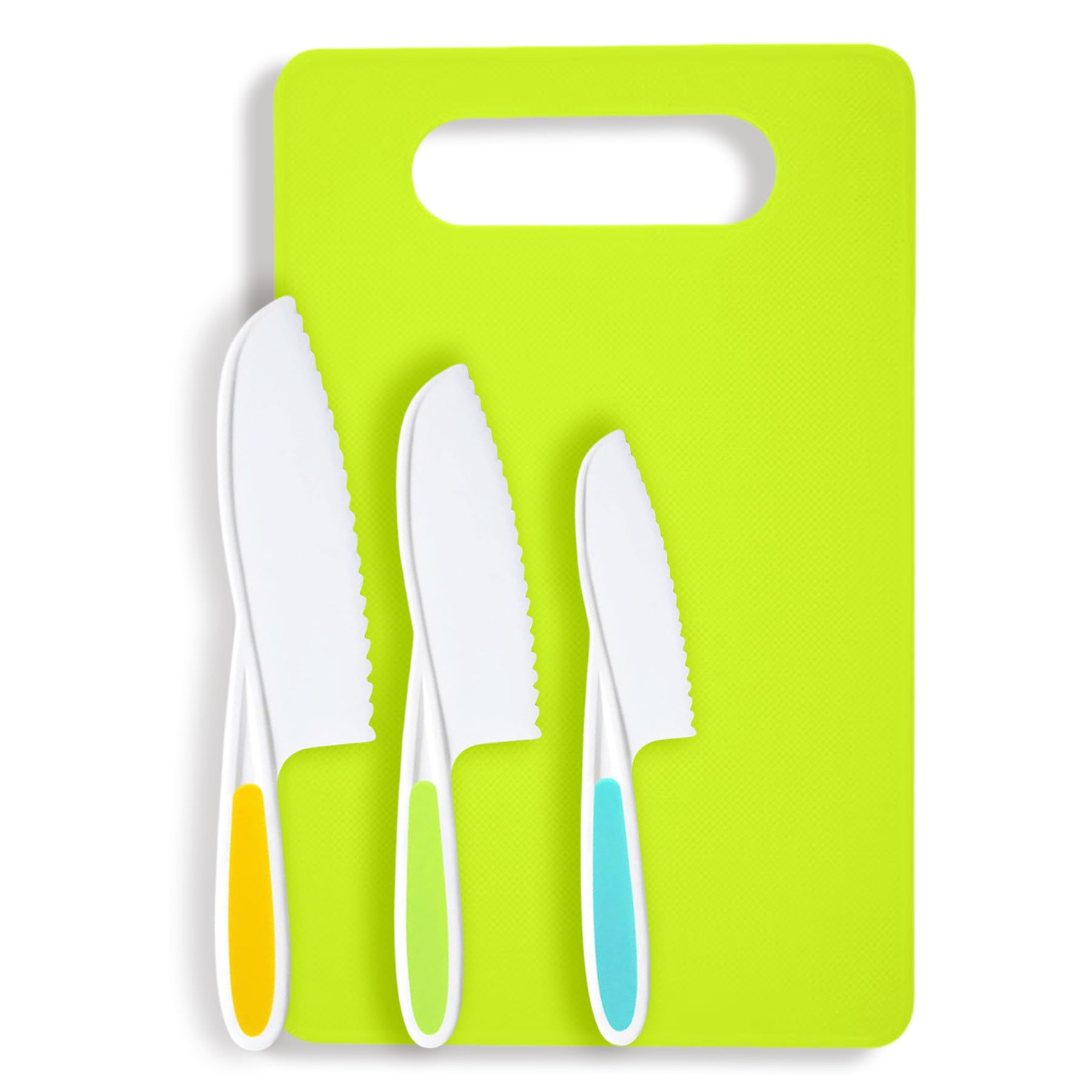 Kids Knife Set for Real Cooking, Toddler Safe Kitchen Tools, Montessori Cooking Set for Toddlers, Kids Cutting Board and Knife Set, Montessori