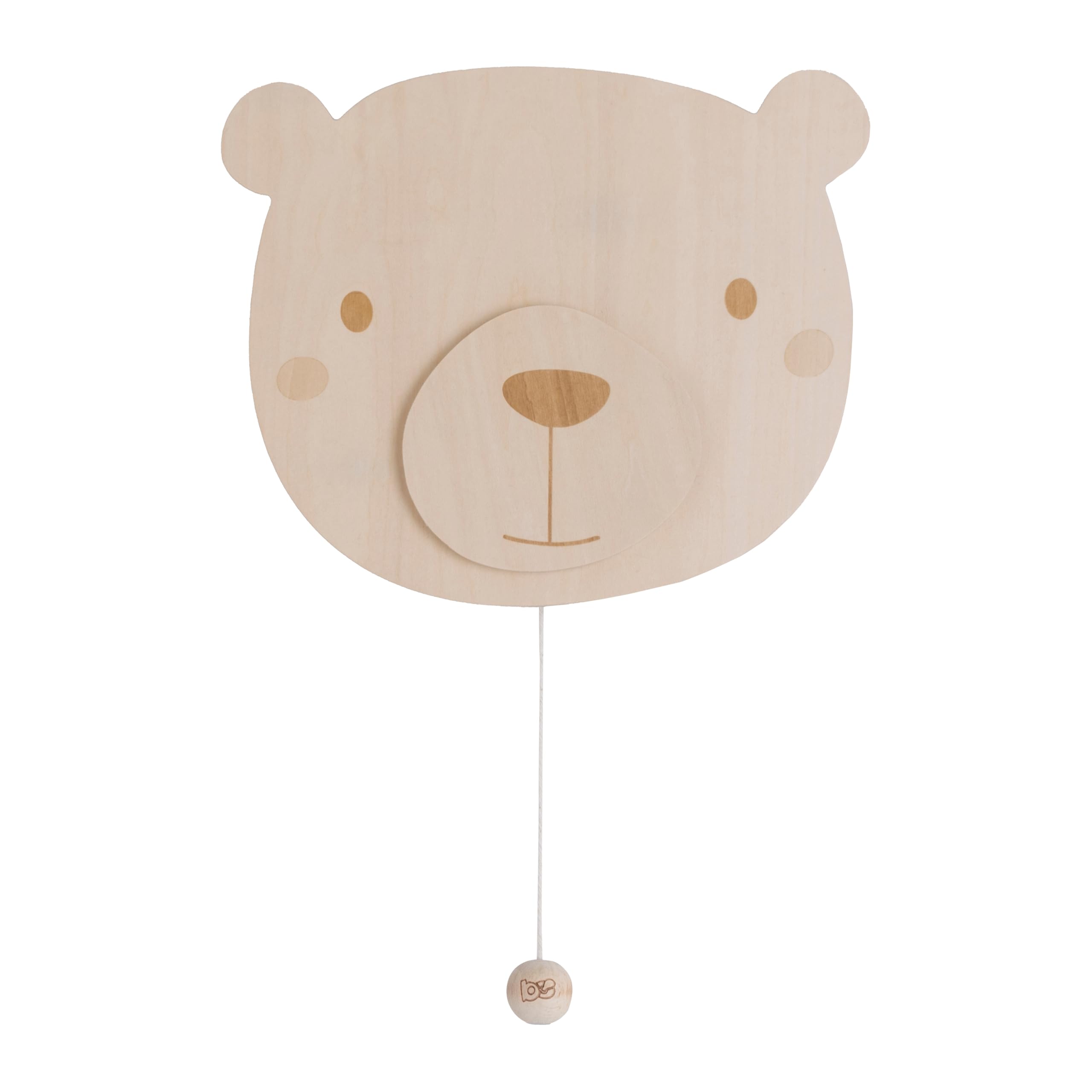 Baby's Only - Applique Murale ours Wonder - Marron