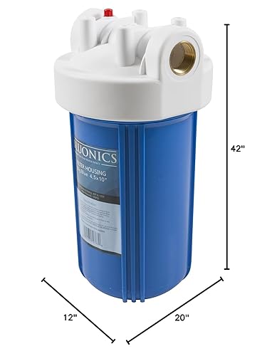 Miniatura 9 de Sistema purificador de filtro de agua de pozo de carbono y sedimentos de luz ultravioleta UV de 55 W para óxido, hierro, arena, suciedad,