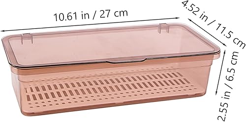 Miniatura 2 de Caja de almacenamiento de plástico para palillos con tapa, organizador de utensilios de cocina para encimera, soporte cubierto para cubiertos,
