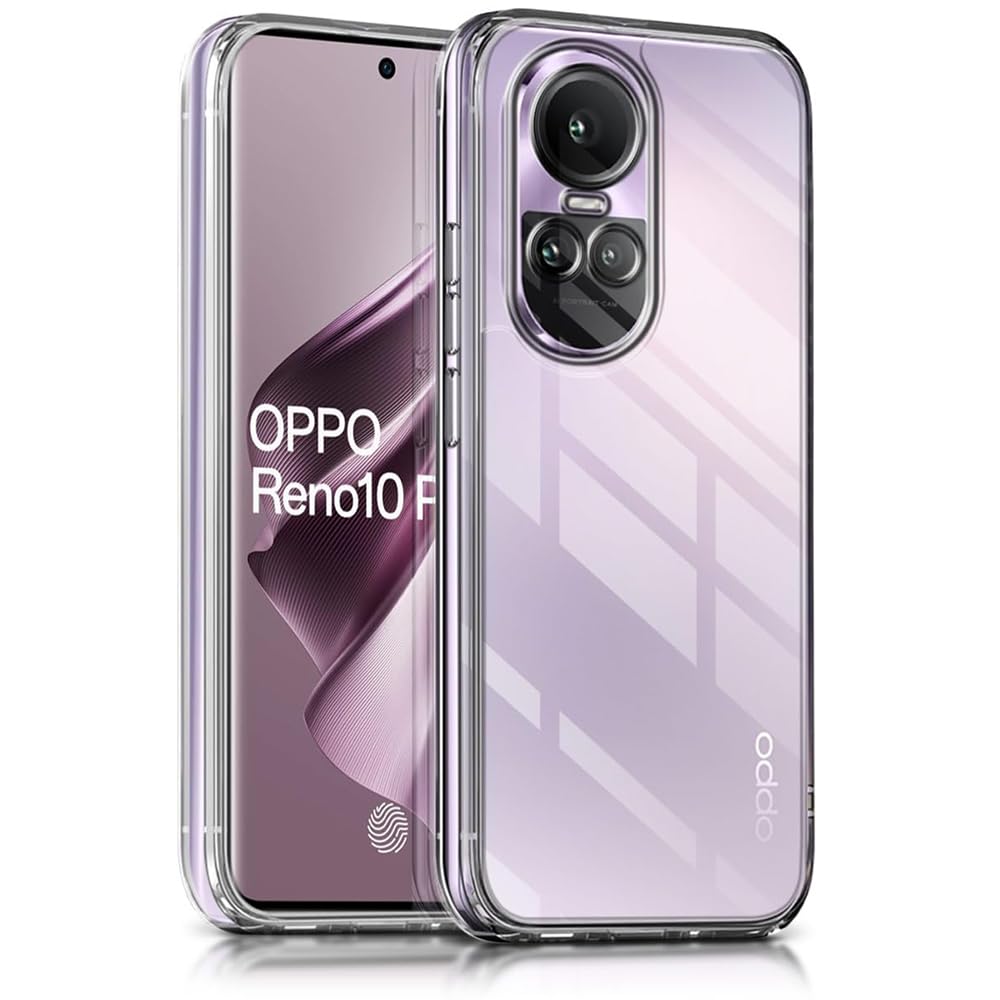 Amazon Brand- Solimo Basic Case for Oppo Reno 10 Pro 5G (Silicone_Transparent) (B0CM6J2CGH) Amazon Price History, Amazon Price Tracker