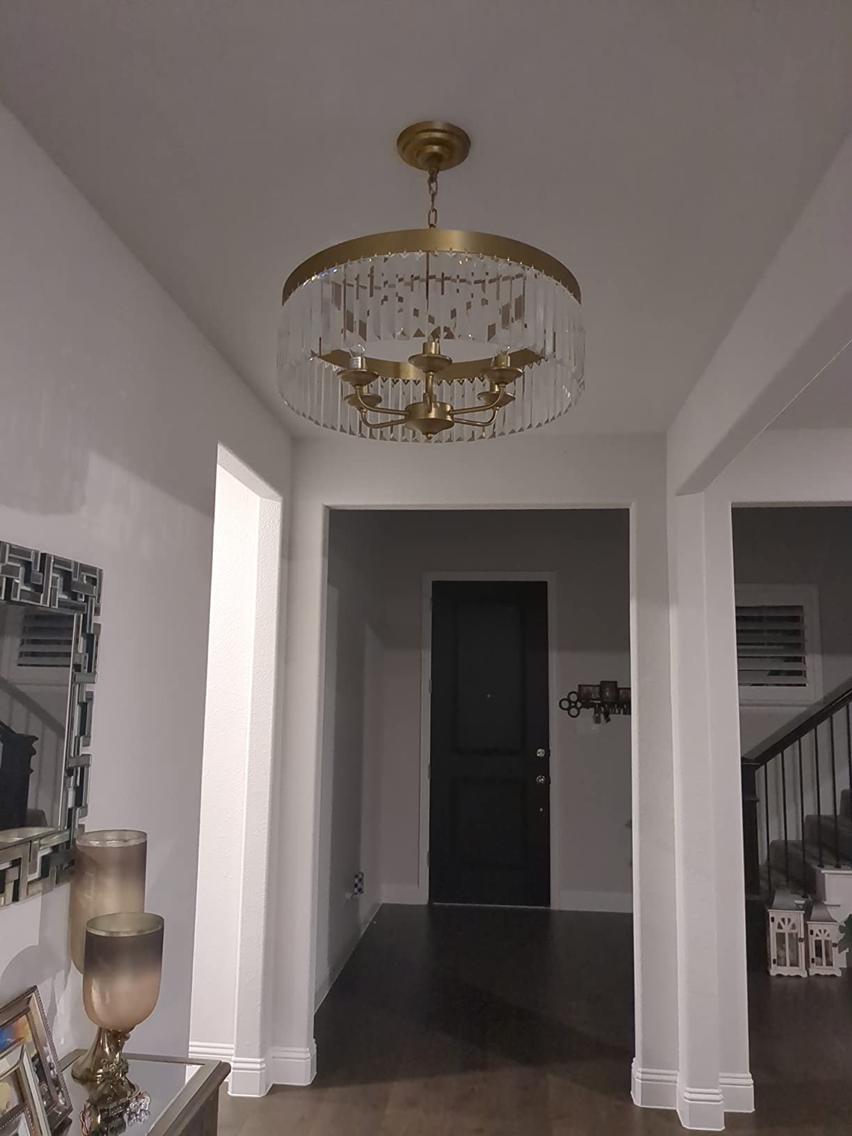 $13/mo - Finance GMlixin 13 Lights Crystal Chandelier Lighting Gold ...