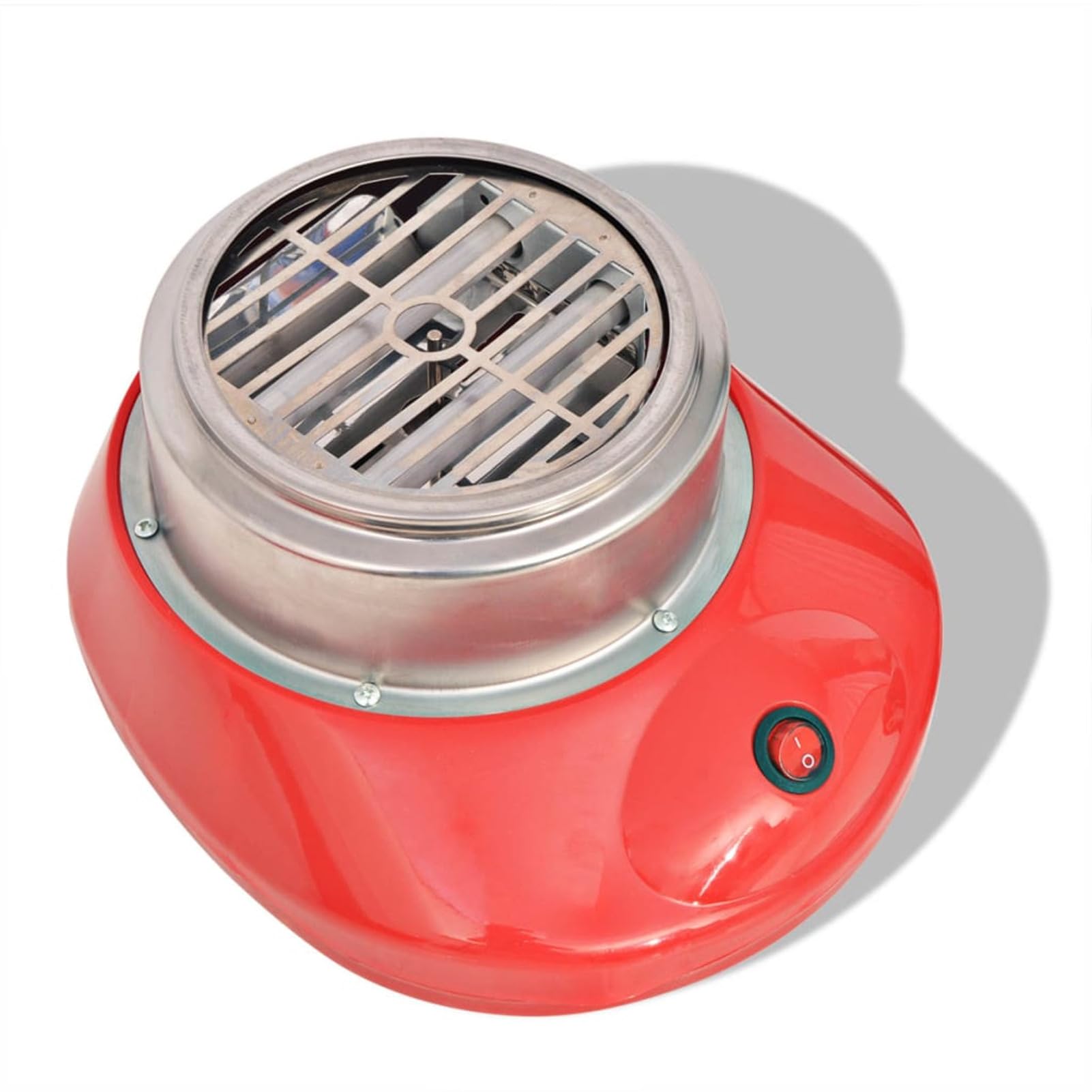 BaraSh Máquina de algodón de azúcar 480 W roja Maquina Algodon Azucar para NiñOs