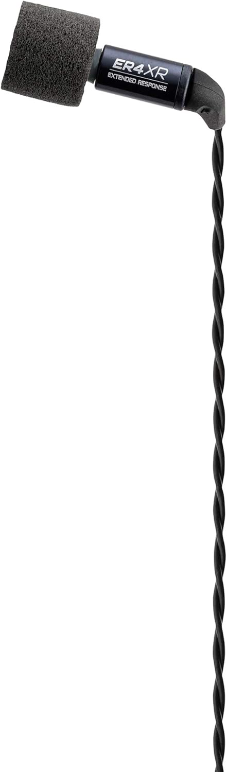 Bеѕt Prоmо Etymotic Research ER4XR Extended Response Precision Matched In-Ear Earphones (Detachable Balanced Armature Drivers, Noise Isolating, High Fidelity, World Leader Response Accuracy) , Black , Standard