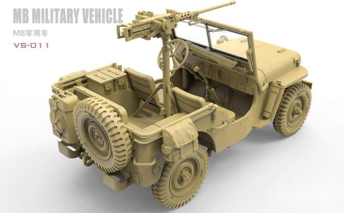 Amazon | モンモデル 1/35 アメリカ軍 ウィリスMB ジープ 小型軍用車両