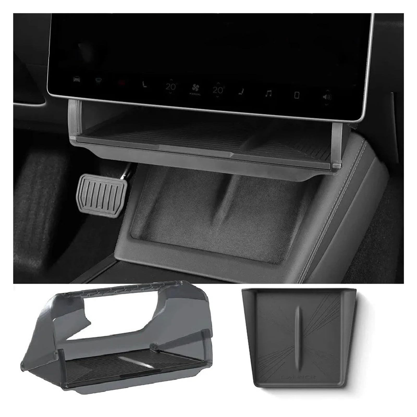 Przycisk deski rozdzielczej Do Tesla Model Y Hidden Storage Box
