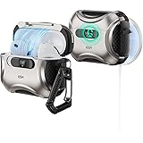 ESR for AirPods Pro 3 Case (2025), Compatible with Airpods Pro 3rd Generation Case (USB-C Cable), Effortless MagSafe, Drop-Proof Lock, Easy Open, Cyber Series, Titanium