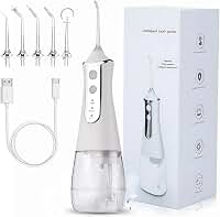 Irrigador Oral Portátil Limpeza Bucal Implante Dental
