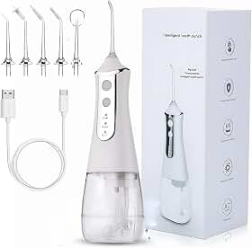 Irrigador Oral Portátil Limpeza Bucal Implante Dental
