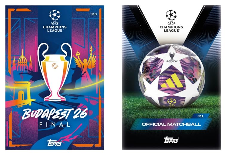 Image of Topps UCC Match Attax Extra 2026 Trading and Collectible Card Game (Mega Tin #1)