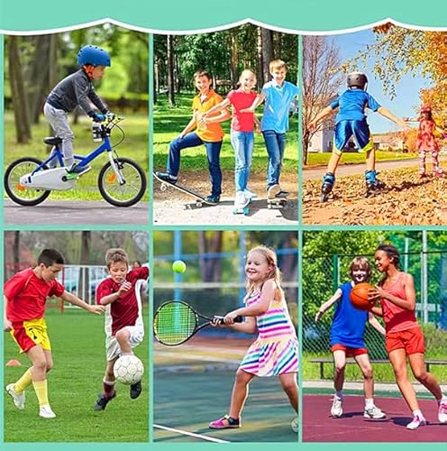 Minilujia 2Pcs/Pair Children Elbow Pad Cover Tight Non-Slip Sponge Sleeves Breathable Flexible Elastic Kid Elbow Brace Support Protector #TOP6