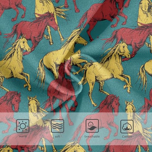 Girls' Underwear Horse Cotton Stretch Comfort Toddler Panties3